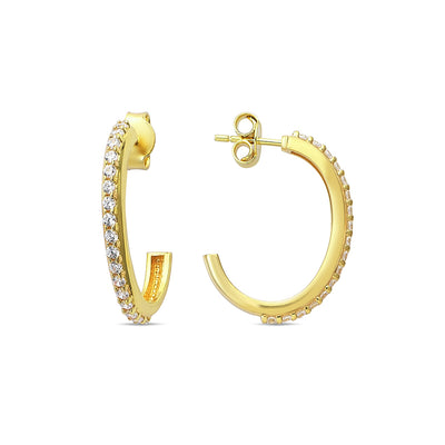 Classic Cubic Pave - Earring